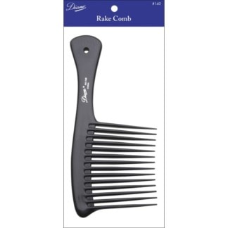 Diane Large Rake Comb, Black