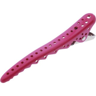 Sectioning Clips, Aluminium Shark Teeth Clips, Pink, 10cm, 6/Pack
