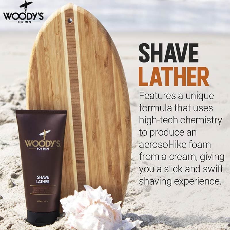 Woody's for Men Shave Lather, 177ml - Image 2