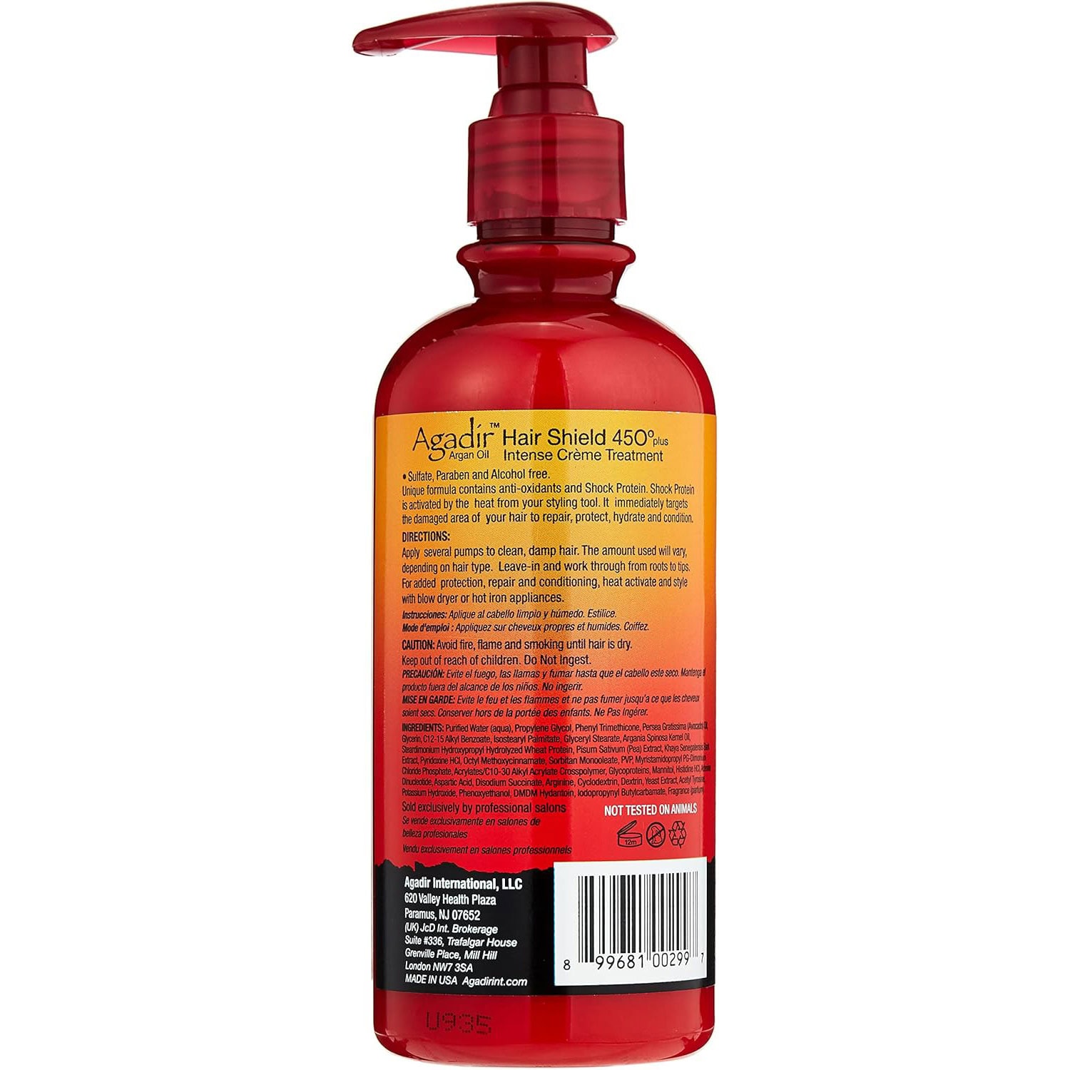 Agadir Argan Oil Hair Shield Intense Crème Treatment, 295.7ml - Image 2