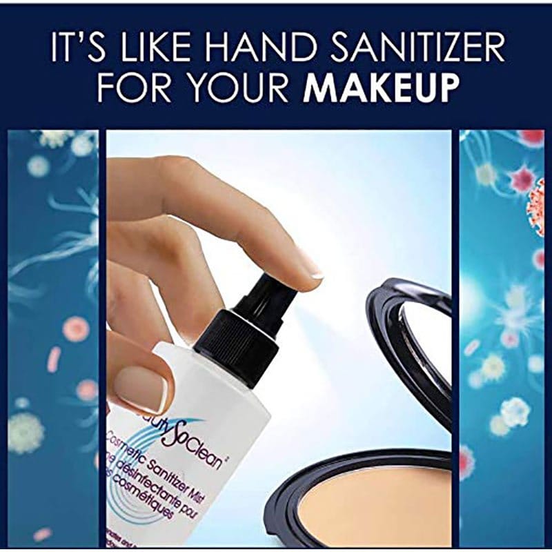 BeautySoClean Make-Up Cosmetic Sanitizer Mist - Image 3