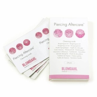 Blomdahl Piercing Aftercare Swabs, 24/Pack
