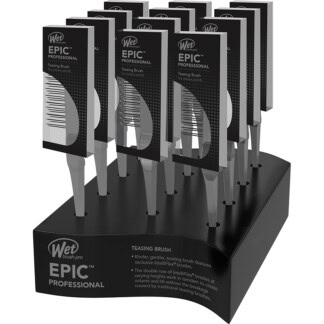 WetBrush Epic Teasing Brush Display: 12 Brushes