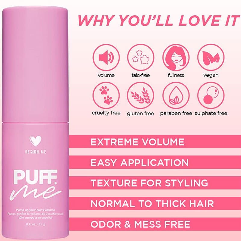 DESIGN.ME PUFF.ME Volumizing Powder Pump, 9.1g - Image 9