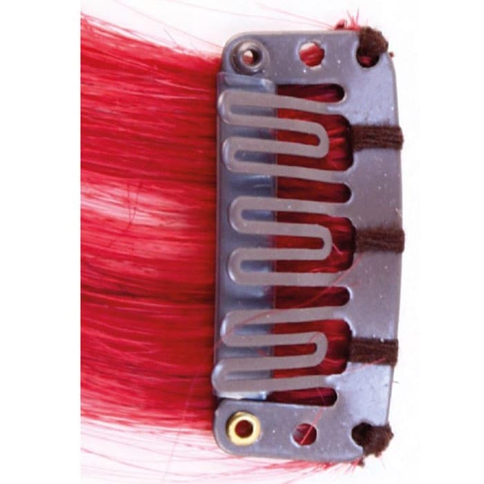EMMA 45cm Straight Chameleon Clip-On Synthetic Hair Pieces, 2 Pieces - Image 2