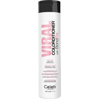 Celeb Luxury Viral Hybrid Toner Colorditioner with BondFix, Light Pink, 244ml
