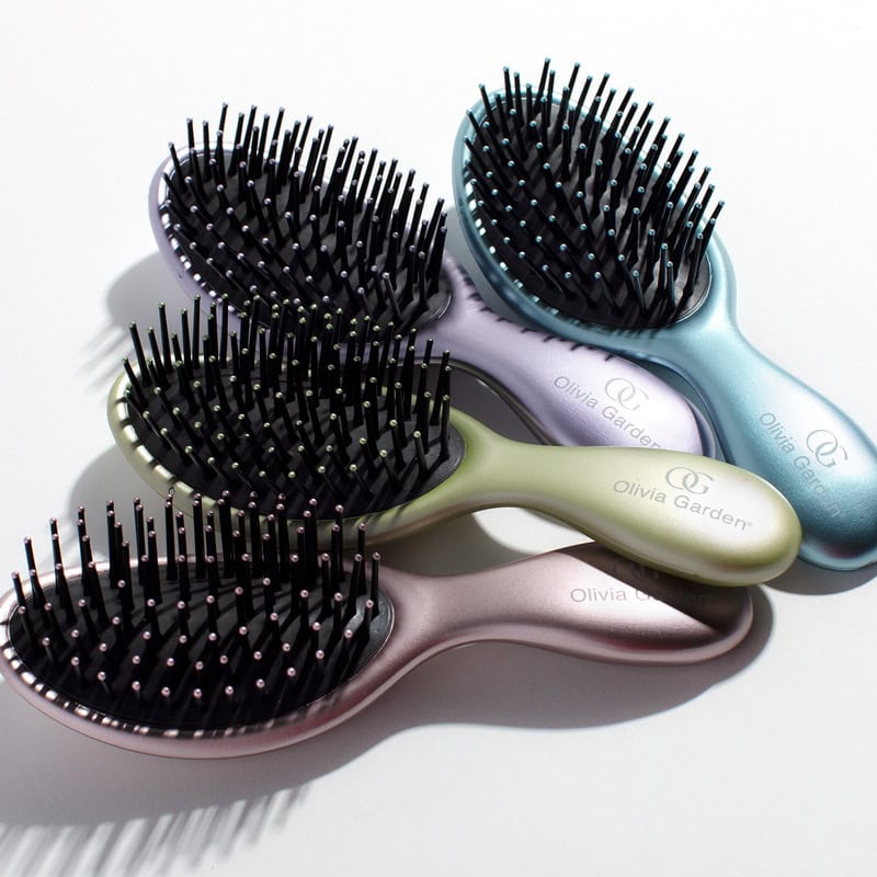Olivia Garden OG Brush Holiday Ice Mini Brush Display: 12 Brushes & Stand - Image 6