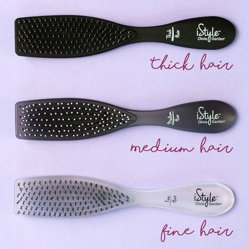 Olivia Garden iStyle Hair Memory Flex Brush Display: 12 Brushes & Stand - Image 9