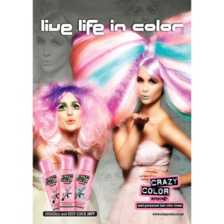 Crazy Color A3 Poster