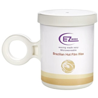 EZ Wax Microwaveable Brazilian Hot Film Wax Jar, 236ml