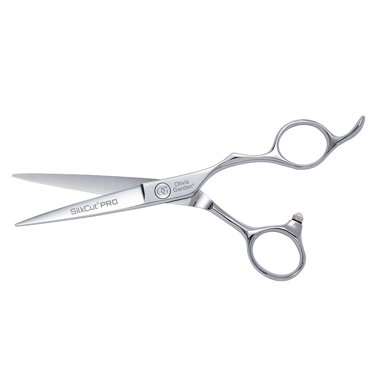 Olivia Garden SilkCut PRO Left-Handed Offset Collection: Scissor (5.75 inch), Thinner (6.0 inch) & Case - Image 2