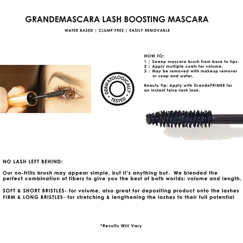GrandeMASCARA Lash Boosting Mascara, 6g - Image 6