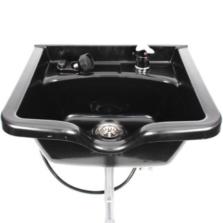Basin Wall Hung Plastic, Black