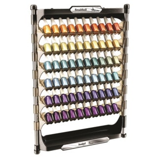 Nail Polish Wall Organiser, 6 Shelves for 60 Bottles, Empty