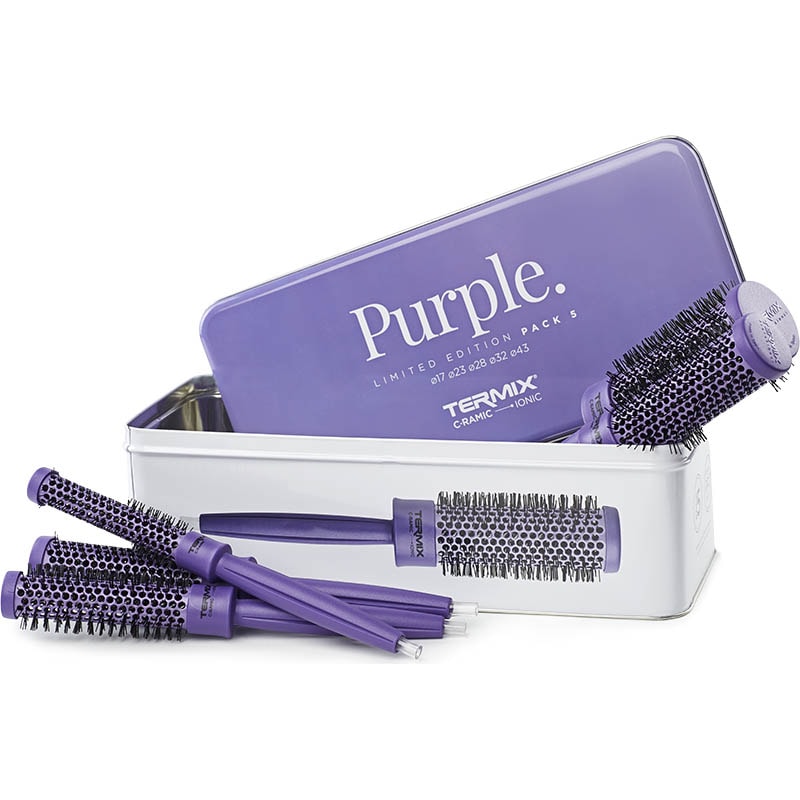 Termix C.Ramic Purple Colour Set: 5 Brushes