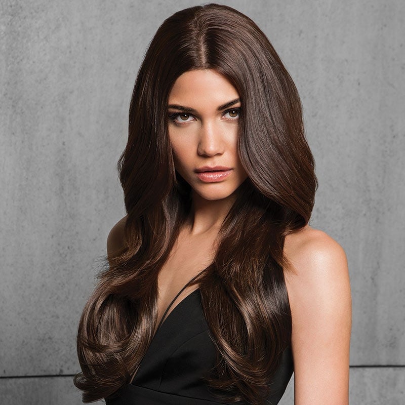 HairUWear Hairdo FineLine Straight Extension Kit, Synthetic Hair, 22 inch, 4 Pieces - Image 2
