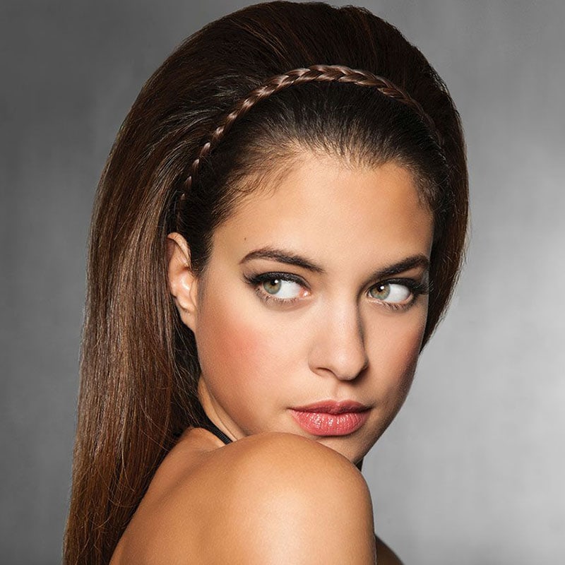 HairUWear Hairdo French Braided Headband, Synthetic Hair - Image 2