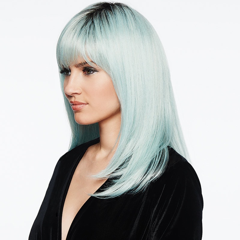 HairUWear Hairdo Wig Fantasy, Synthetic Hair - Mint To Be (Mint Green) - Image 3