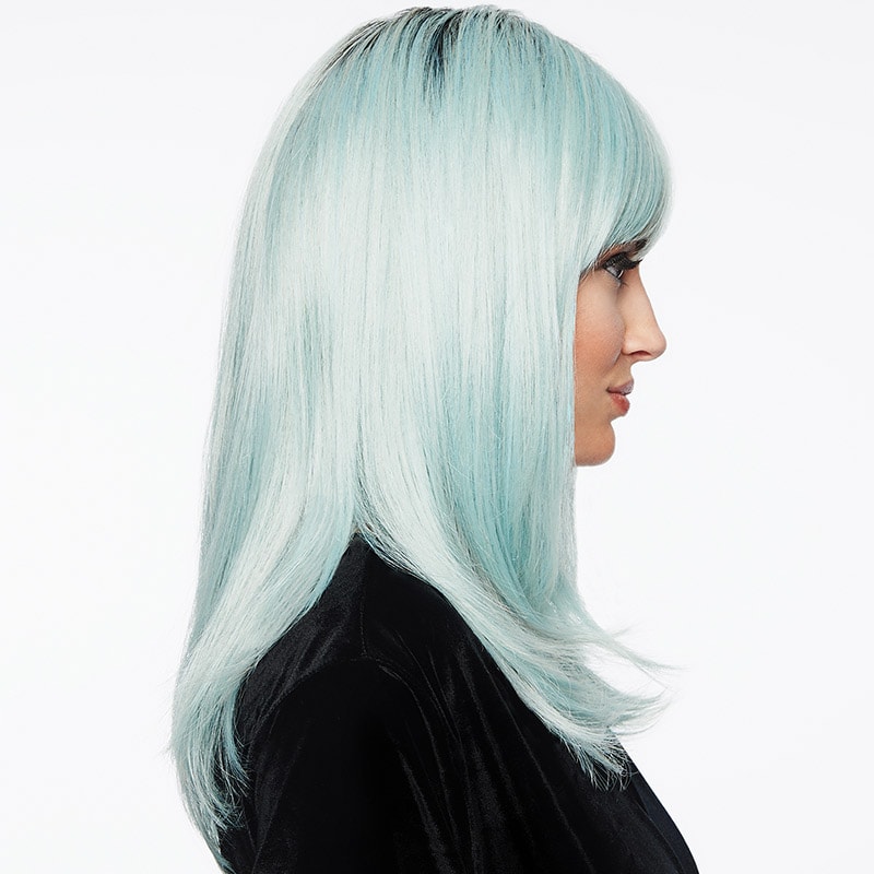 HairUWear Hairdo Wig Fantasy, Synthetic Hair - Mint To Be (Mint Green) - Image 4