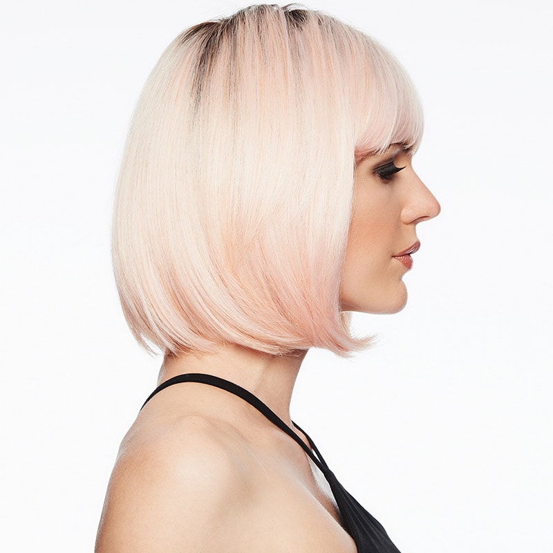 HairUWear Hairdo Wig Fantasy, Synthetic Hair - Peachy Keen (Rooted, Peach) - Image 4