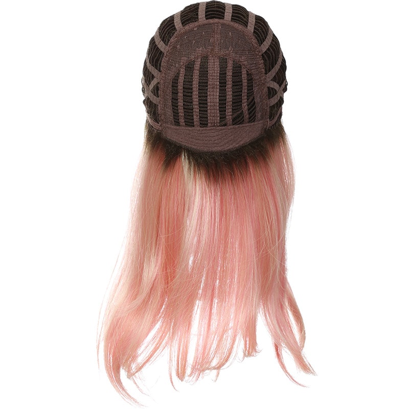 HairUWear Hairdo Wig Fantasy, Synthetic Hair - Pinky Promise (Rooted, Pink) - Image 7