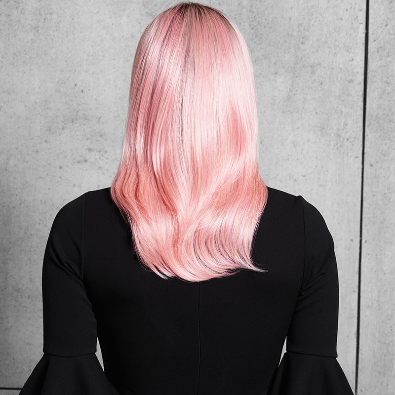 HairUWear Hairdo Wig Fantasy, Synthetic Hair - Pinky Promise (Rooted, Pink) - Image 2