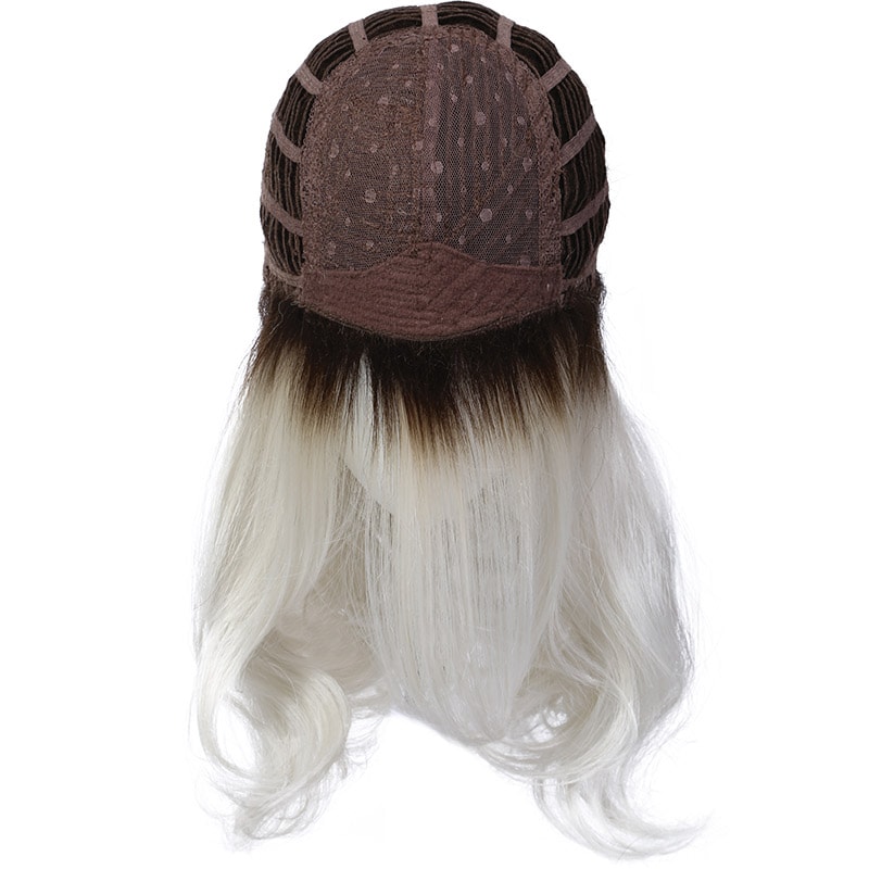 HairUWear Hairdo Wig Fantasy, Synthetic Hair - Whiteout (Rooted, Platinum) - Image 5