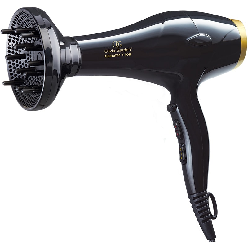 Olivia Garden Ceramic + Ion Professional Hair Dryer Diffuser - Image 2