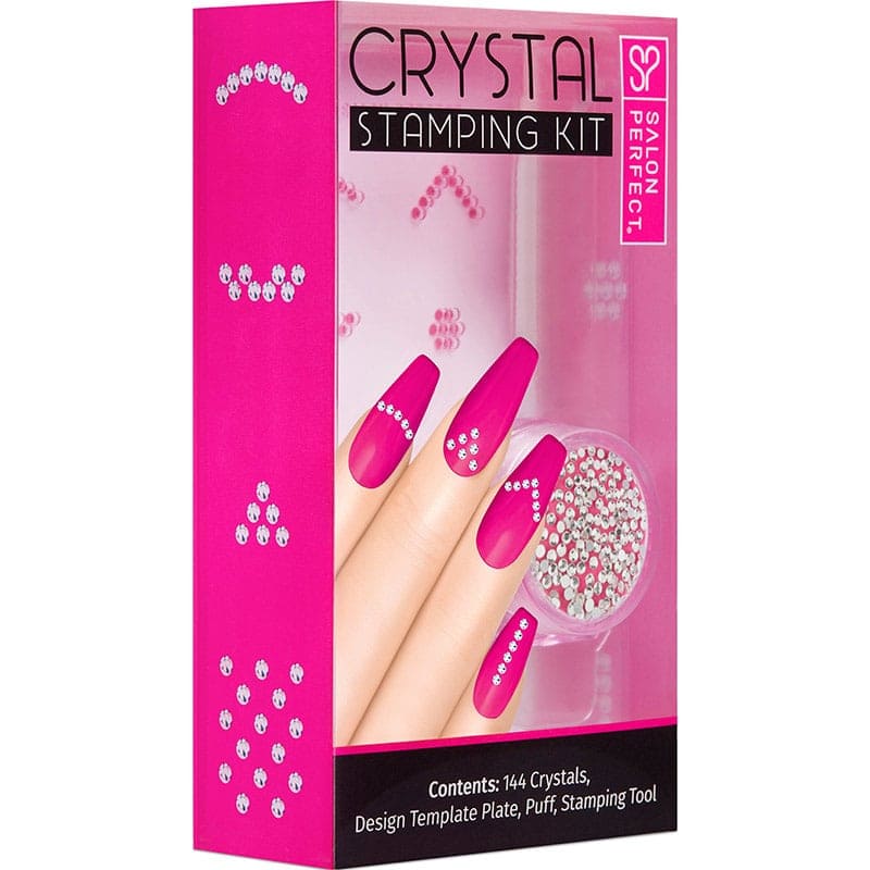 Salon Perfect Crystal Stamping Kit, 144 Crystals - Image 2