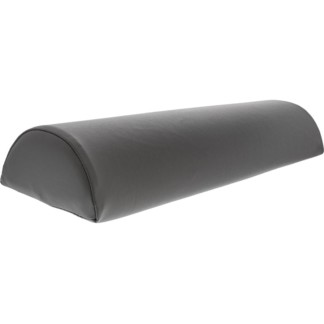 Bolster Cushion, Semi-Round, Medium, Grey, 15 x 7.5 x 66cm