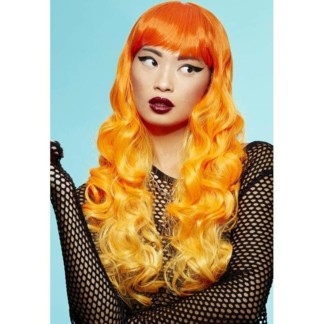 Manic Panic Long Cut Siren™ Synthetic Hair Wig - Psychedelic Sunrise™
