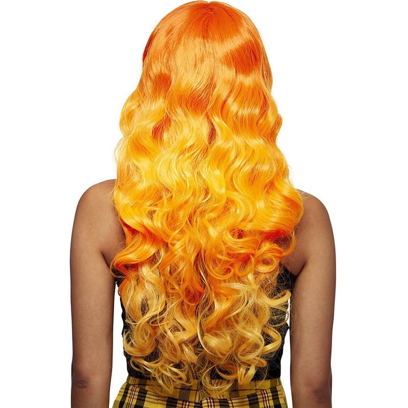 Manic Panic Long Cut Siren™ Synthetic Hair Wig - Psychedelic Sunrise™ - Image 2