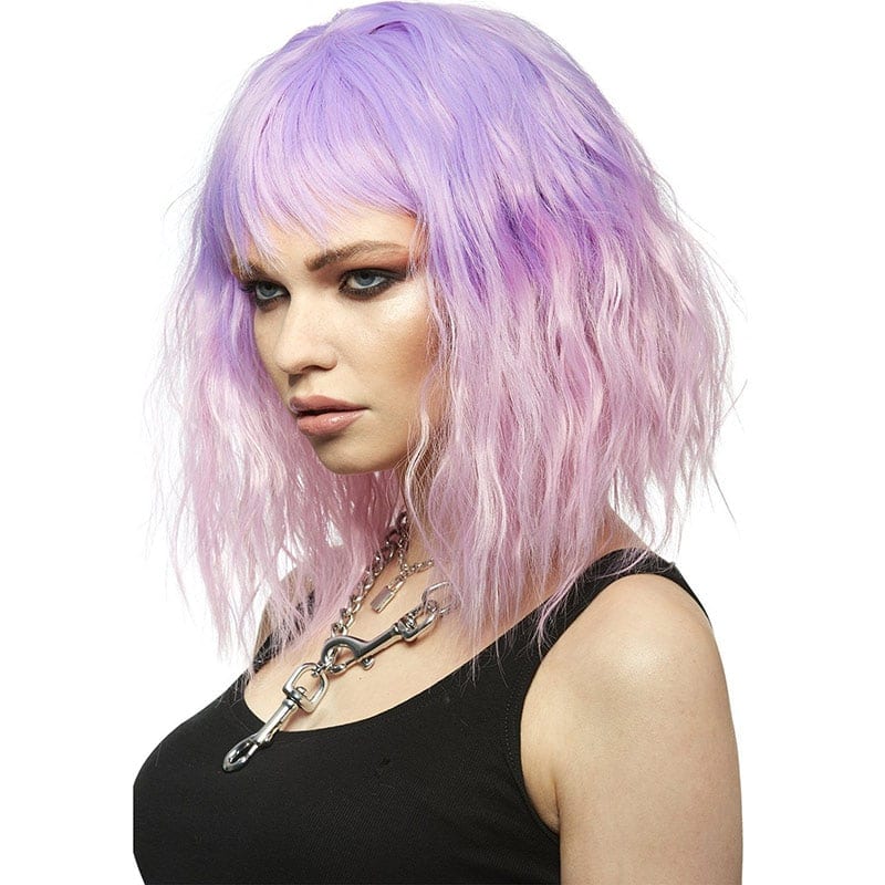 Manic Panic Medium Cut Trash Goddess™ Synthetic Hair Wig - Fleurs Du Mal® - Image 3