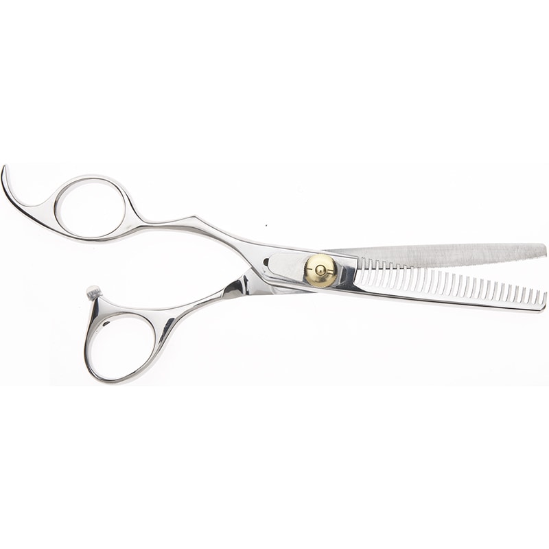Olivia Garden SilkCut Offset Left-Handed Collection: Scissor, Thinner & Case - Image 3