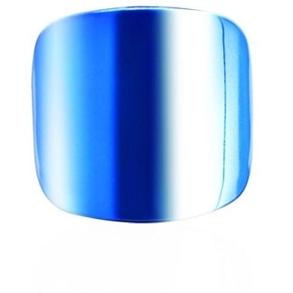 Dashing Diva Metallic Toenails, Blue Steel, 120/Box