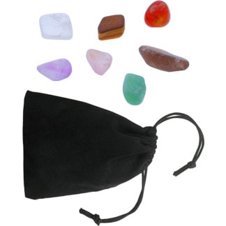Hot Stones Chakra Set, 7 Stones