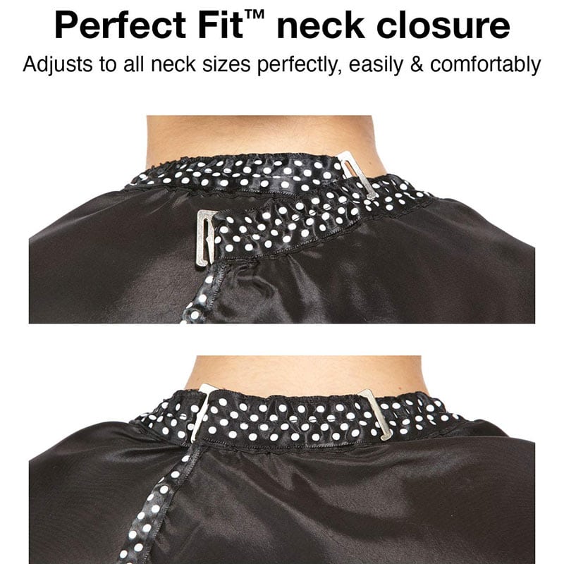 Olivia Garden Boutique All Purpose, Black with Flower Apron/Cape/Gown/Vest - Image 4