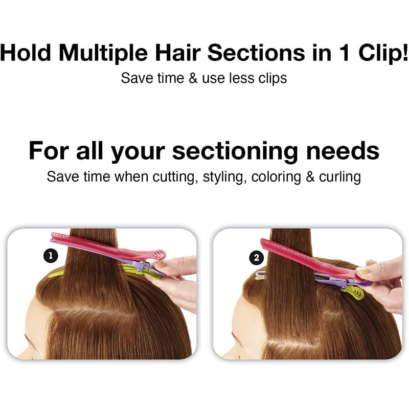Olivia Garden Double Sectioning Clip, 14cm - Image 6