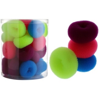 Up-Do Aid Candy Colour Hair Buns