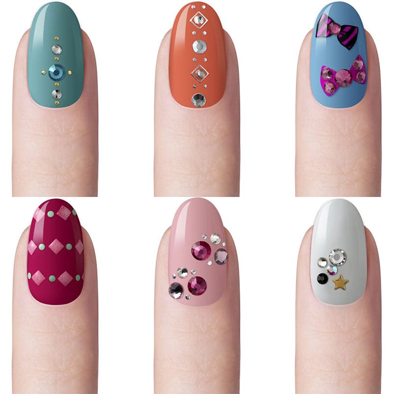 Dashing Diva Stick-On-Jewels, 6/Pack