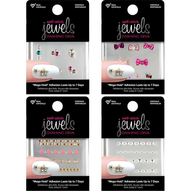 Dashing Diva Stick-On-Jewels, 6/Pack - Image 2