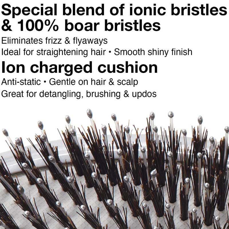 Olivia Garden NanoThermic Ceramic + Ion Oasis Brush Display: 4 Brushes & Basket - Image 4