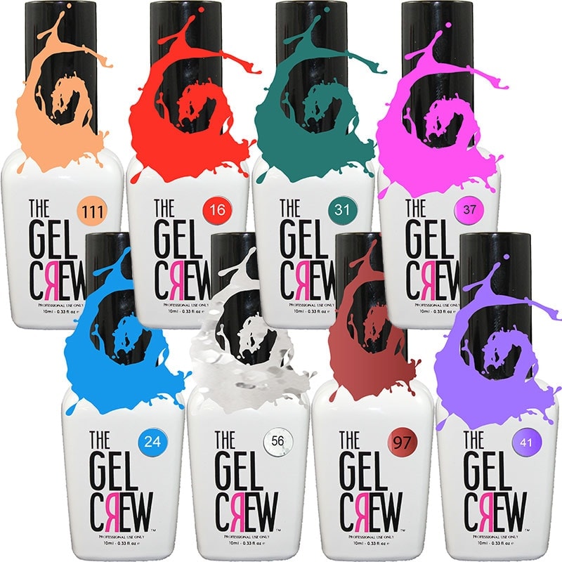 The Gel Crew Gel Polish Colour #1, 10ml