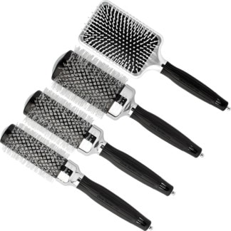 Olivia Garden NanoThermic Ceramic + Ion Eclipse Brush Collection