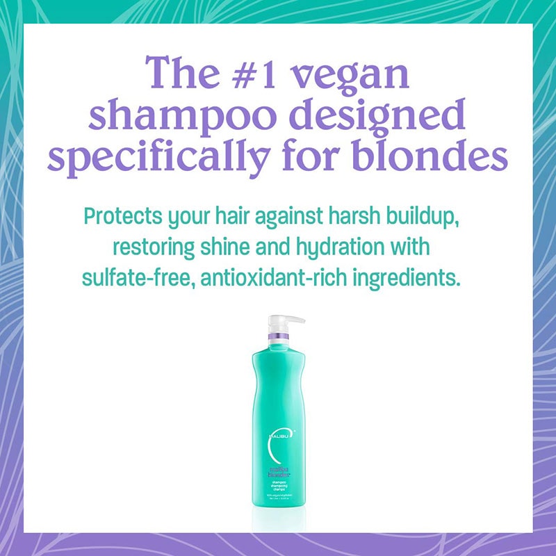 Malibu C Malibu Blondes Enhancing Shampoo, 266ml - Image 2
