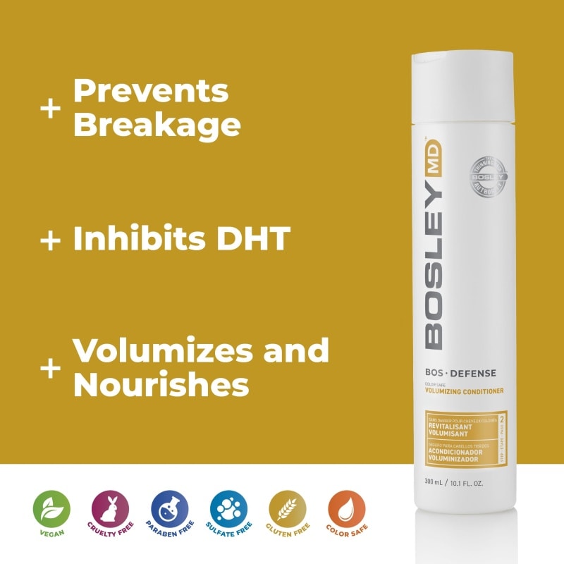 Bosley Defense for Coloured Normal to Fine Hair Volumizing Conditioner - Image 3
