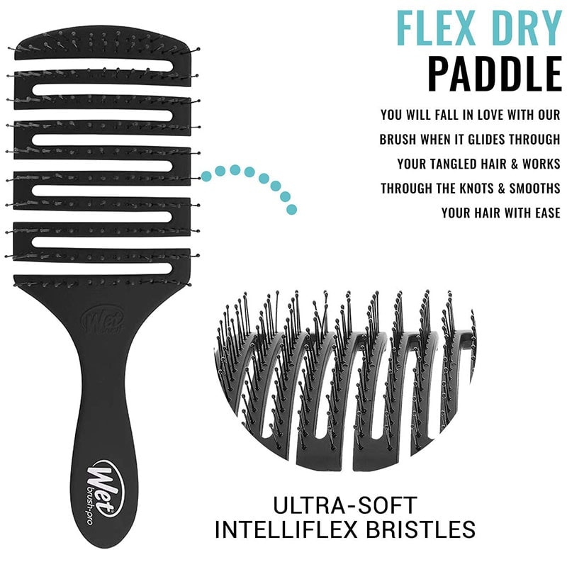 WetBrush Flex Dry Paddle, Pink - Image 5