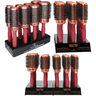 Olivia Garden HeatPro Ceramic + Ion Copper Brush Displays & Stands
