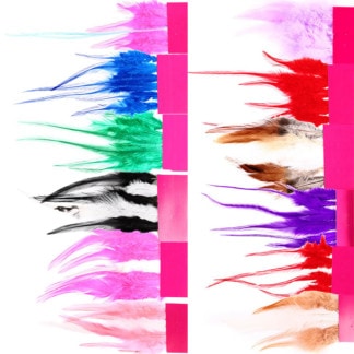 6 Feather Synthetic Hair Extension