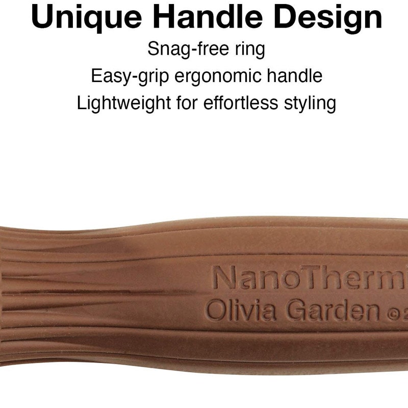 Olivia Garden NanoThermic Ceramic + Ion Brush Display: 4 Brushes & Basket - Image 4